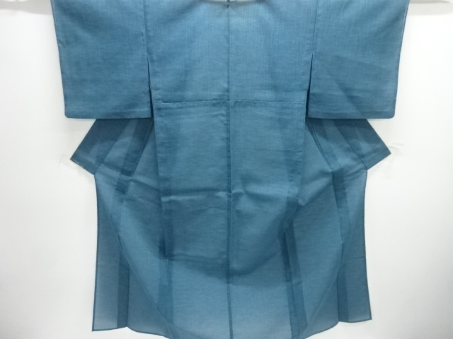 変わり格子織り出し夏着物